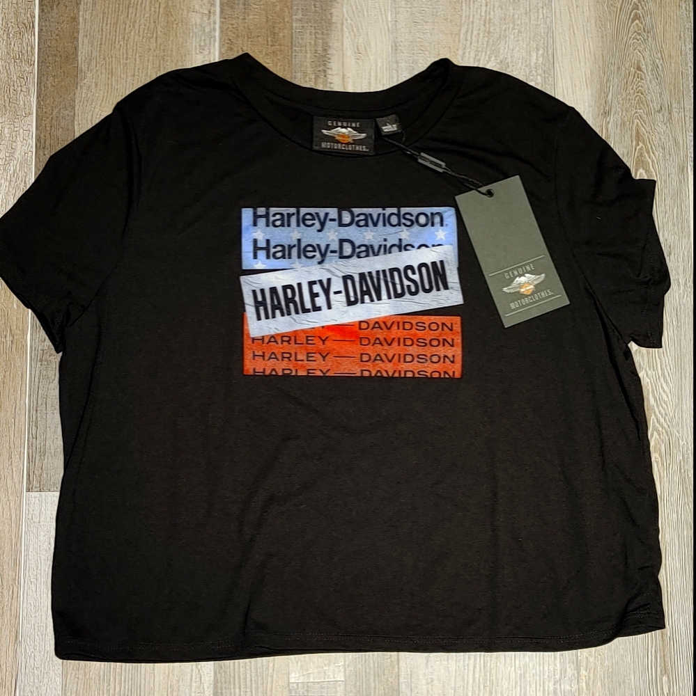 Harley Davidson Crop Top